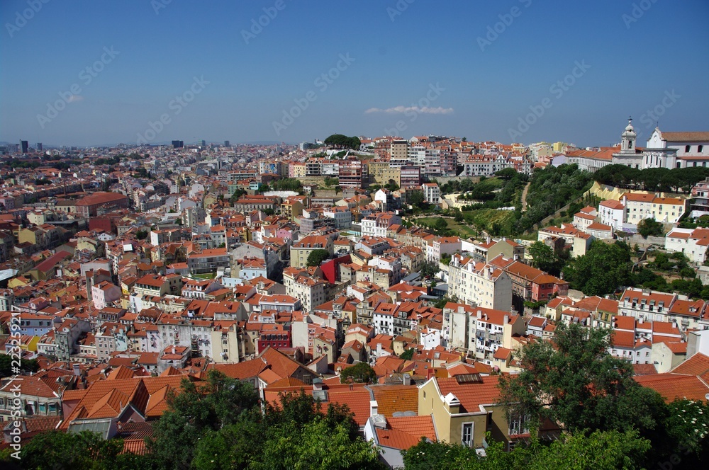 Zabudowa mieszkalna Lizbony, Portugalia