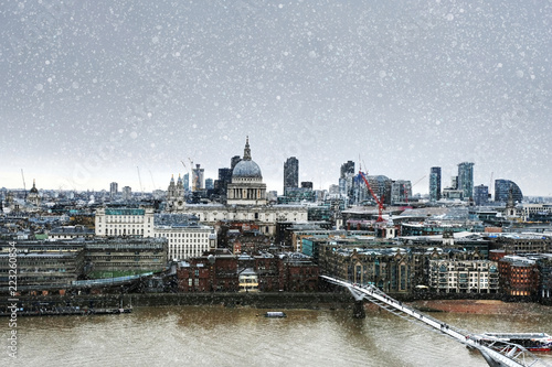 City of London in winter © Olha