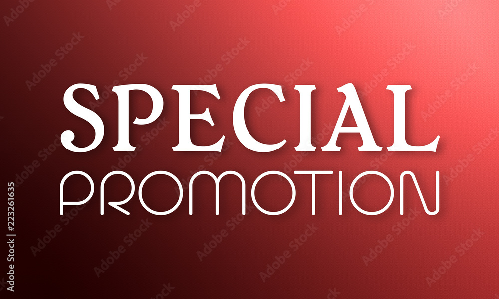 Special Promotion - Special Promotion -