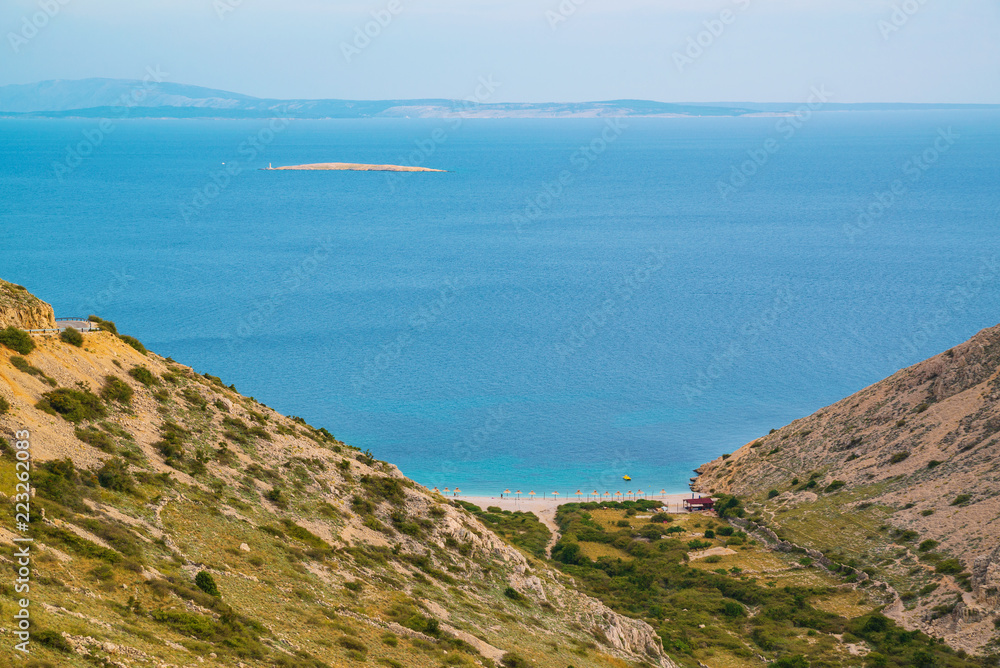 Stara Baska , Krk Island, Adriatic sea, Croatia, Europe