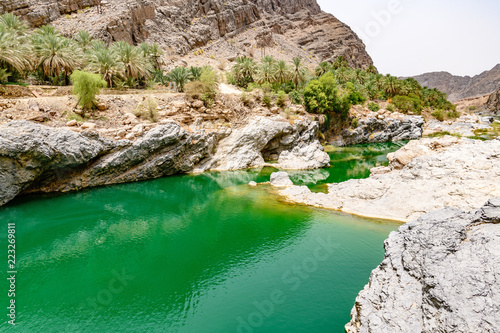 Wadi Al Arbeieen in eastern Muscat Governorate  Oman. It is located about 120 km from Muscat.