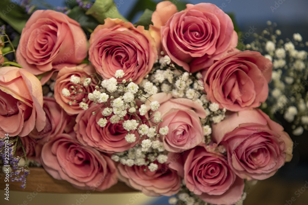 beautiful bouquet of pink flowers beautiful bouquet of pink flowers