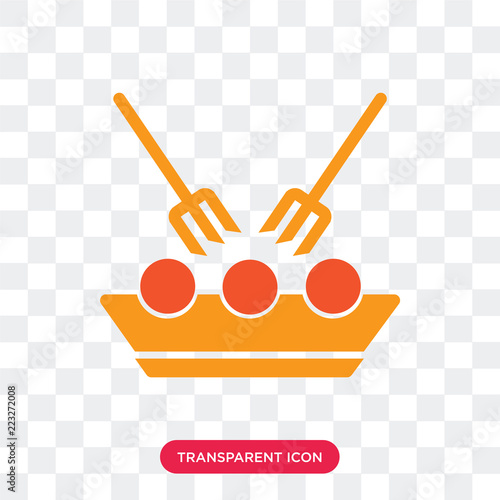 Pasta vector icon isolated on transparent background, Pasta logo design