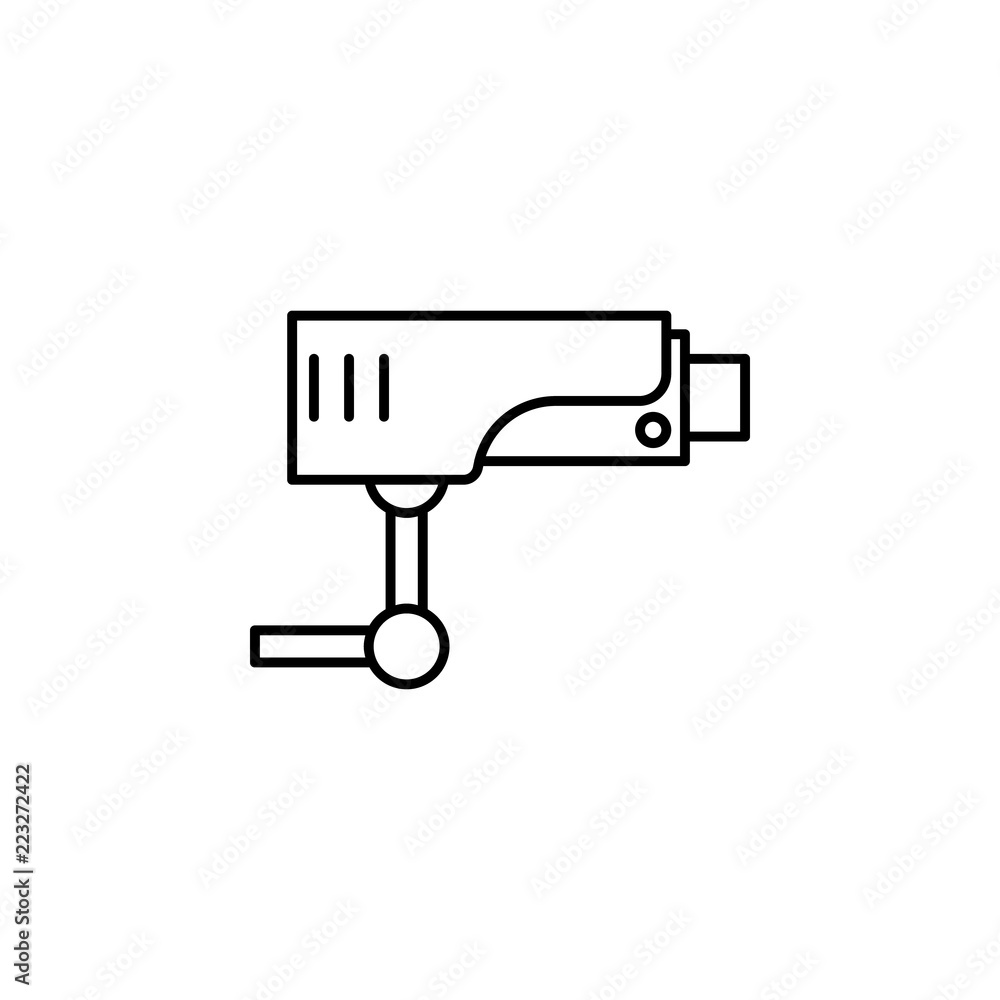 Surveillance Camera icon. Element of crime and punishment icon for mobile concept and web apps. Thin line Surveillance Camera icon can be used for web and mobile Surveillance Camera icon. Element of crime and punishment icon for mobile concept and web apps. Thin line Surveillance Camera icon can be used for web and mobile