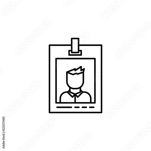 notable police icon. Element of crime and punishment icon for mobile concept and web apps. Thin line notable police icon can be used for web and mobile
