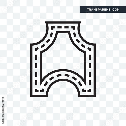 Fabric vector icon isolated on transparent background, Fabric logo design