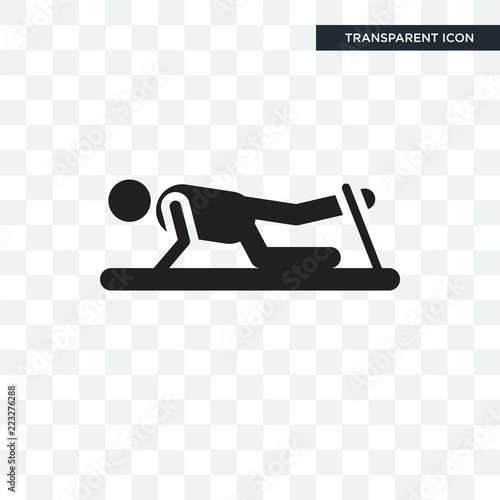 Rehabilitation vector icon isolated on transparent background, Rehabilitation logo design