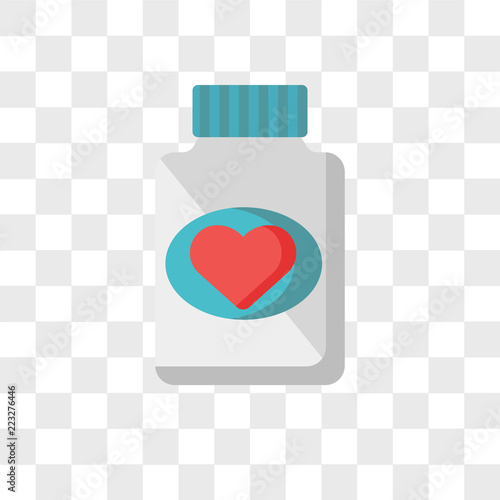 Cure vector icon isolated on transparent background, Cure logo design