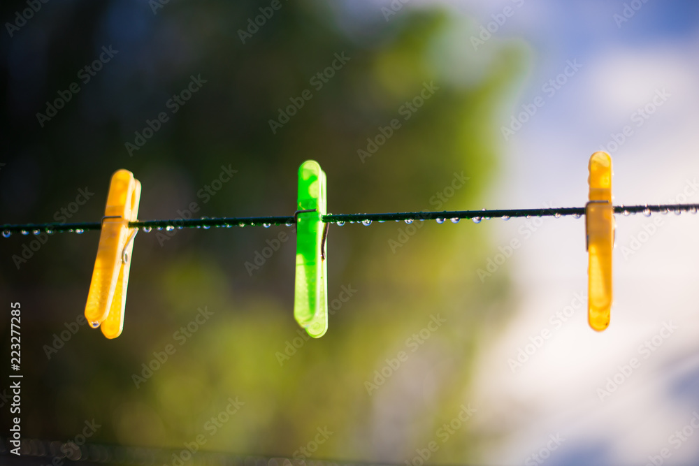 Clothes Pins around Brisbane city in Queensland, Australia. Australia is a continent located in the south part of the earth. Clothes Pins around Brisbane city in Queensland, Australia. Australia is a continent located in the south part of the earth.
