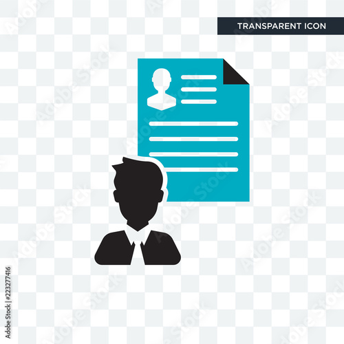 HR Policies vector icon isolated on transparent background, HR Policies logo design