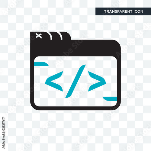 Open source vector icon isolated on transparent background, Open source logo design