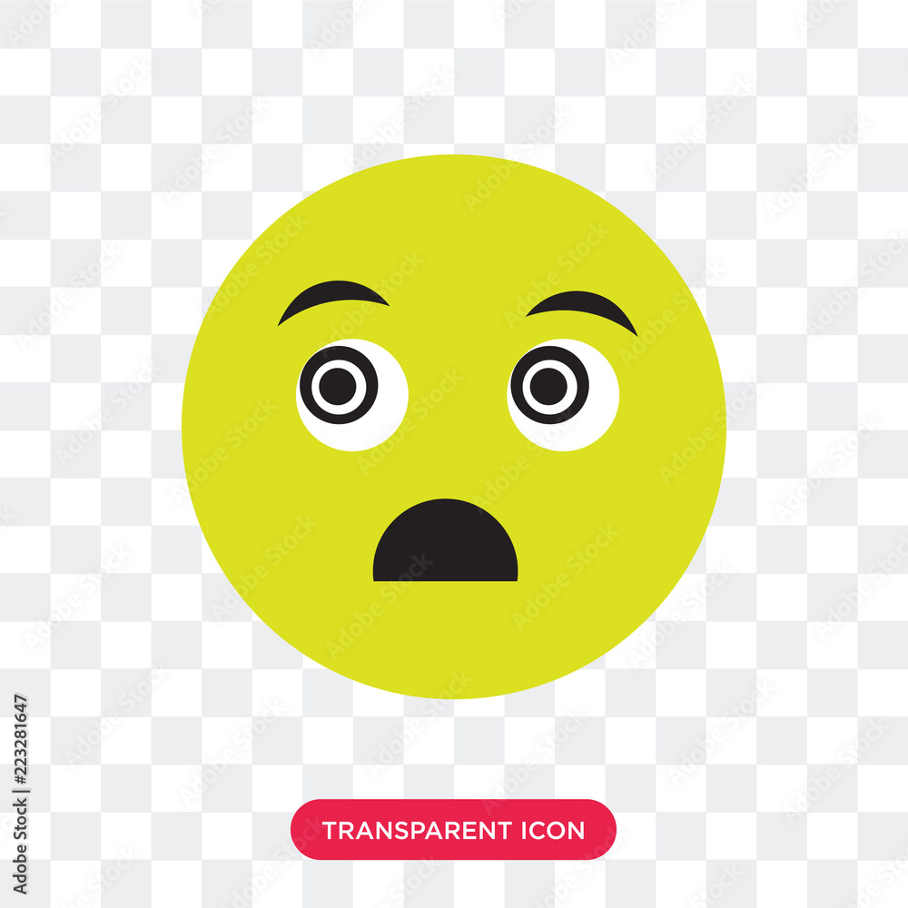 Fototapeta premium Hypnotized vector icon isolated on transparent background, Hypnotized logo design