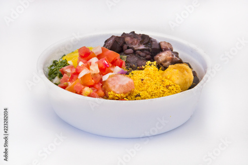 packed food, brazilian food, comida brasileira ,  marmita, feijoada