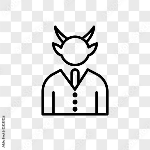 Corruption vector icon isolated on transparent background, Corruption logo design