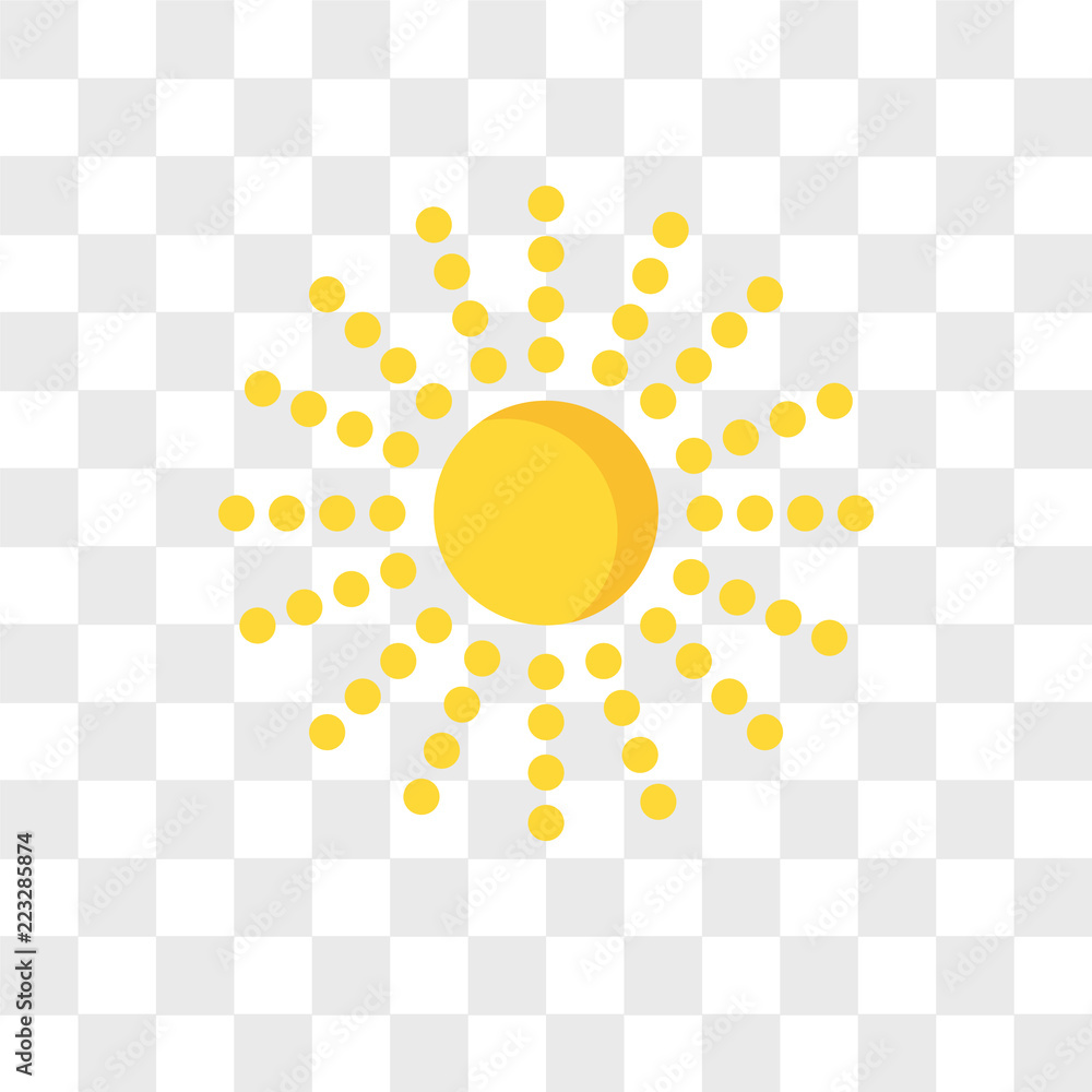 sun vector icon isolated on transparent background, sun logo design sun vector icon isolated on transparent background, sun logo design