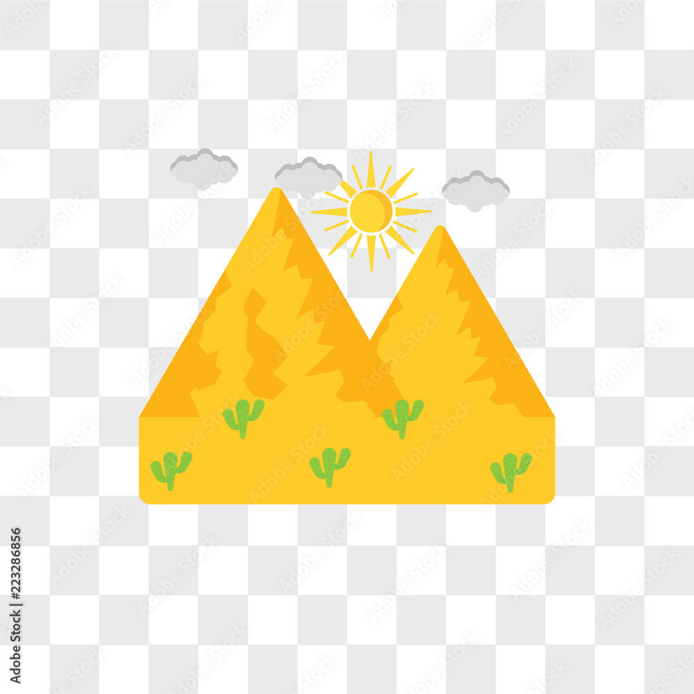 Sun vector icon isolated on transparent background, Sun logo design