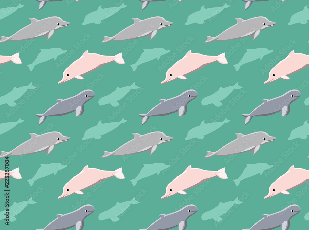 Fototapeta premium Dolphins Wallpaper 3