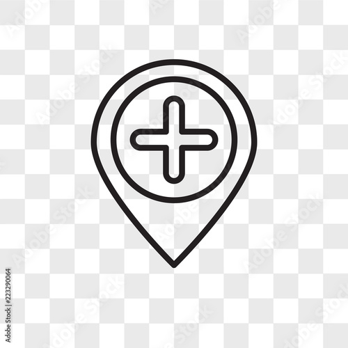 Placeholder vector icon isolated on transparent background, Placeholder logo design