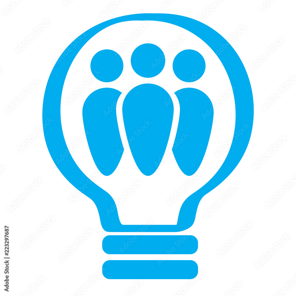Abstract teamwork logo. Business concept Abstract teamwork logo. Business concept