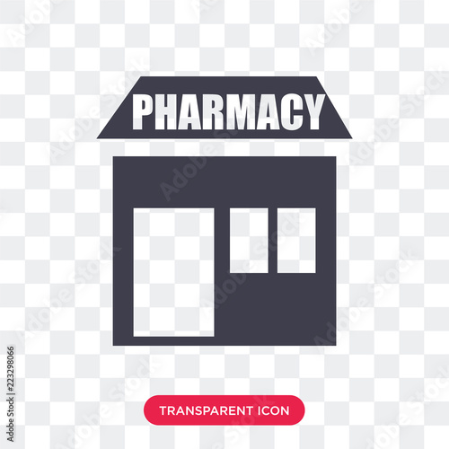 Wallpaper Mural Pharmacy vector icon isolated on transparent background, Pharmacy logo design Torontodigital.ca