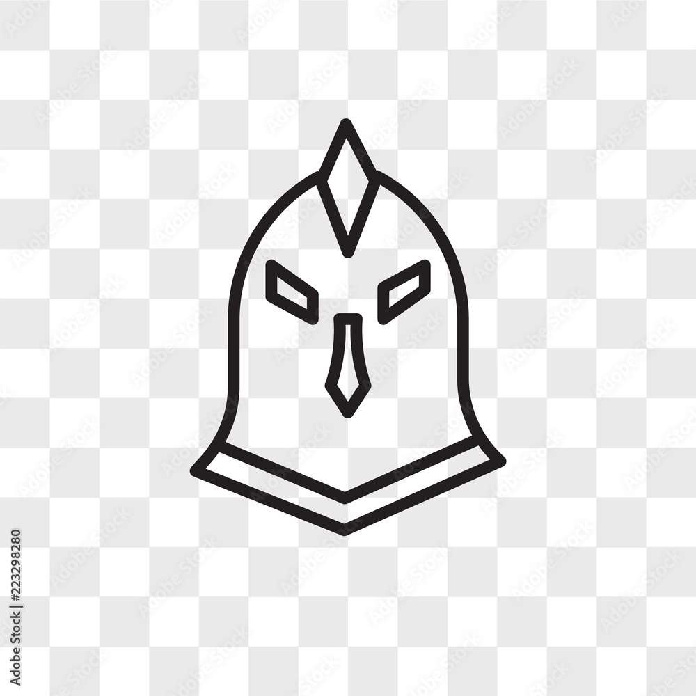 Helmet vector icon isolated on transparent background, Helmet logo design Helmet vector icon isolated on transparent background, Helmet logo design