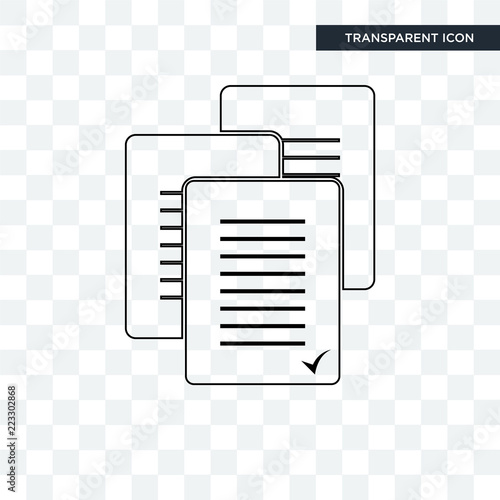 terms and conditions vector icon isolated on transparent background, terms and conditions logo design
