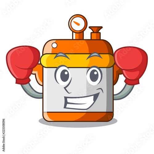 Boxing character cartoon modern cooker for cooking