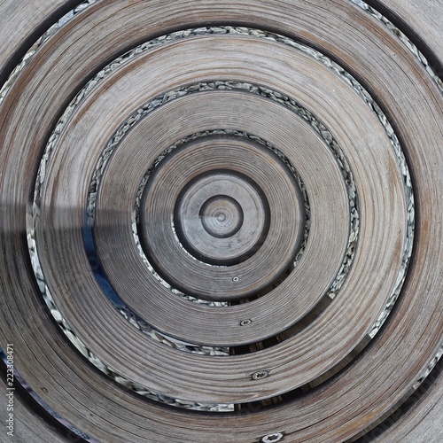 Circles of wood
