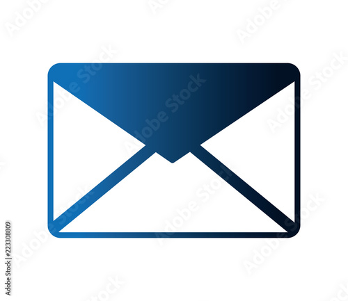 envelope mail isolated icon