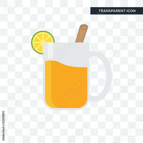 Lemonade vector icon isolated on transparent background, Lemonade logo design