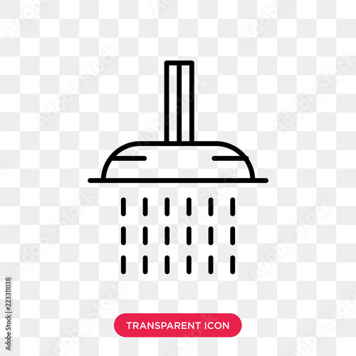 Islamic Ghusl vector icon isolated on transparent background, Islamic Ghusl logo design