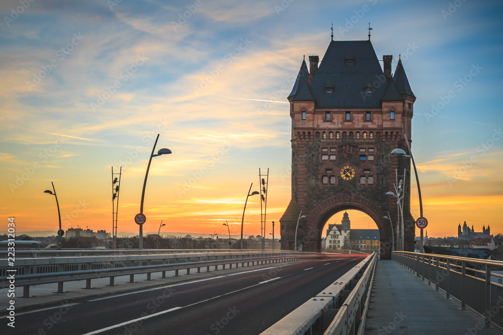 Obraz premium Nibelungenturm Worms