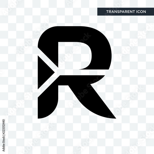 south african rand vector icon isolated on transparent background, south african rand logo design