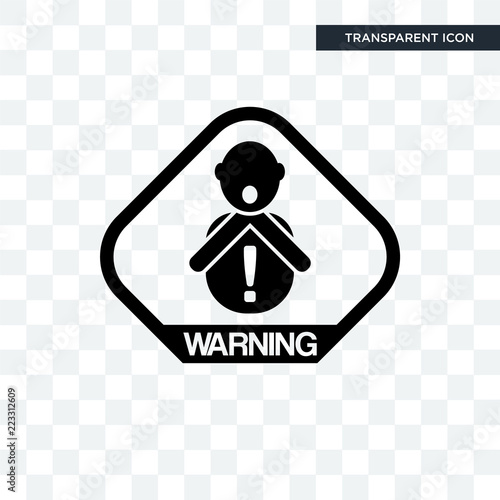 choking hazard vector icon isolated on transparent background, choking hazard logo design