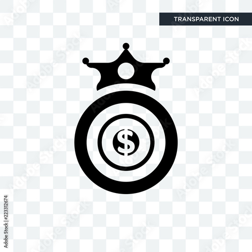 oligarchy vector icon isolated on transparent background, oligarchy logo design