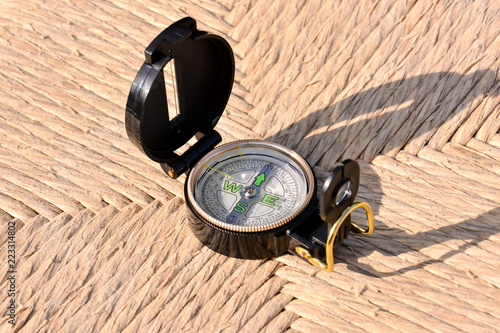 Obraz na płótnie Compass Orientation Concept