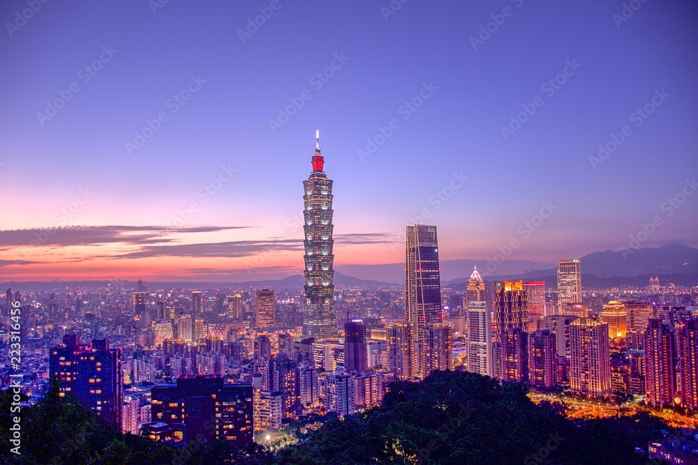 Obraz premium 台湾夜景