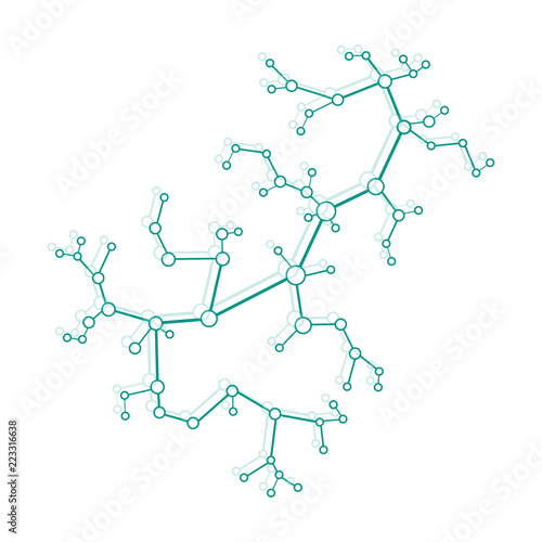 Structure of molecule and communication.