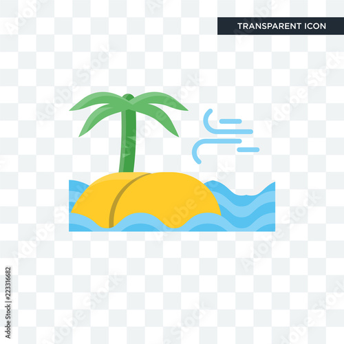 Sea vector icon isolated on transparent background, Sea logo design