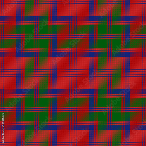Grant Tartan. Scottish cage background