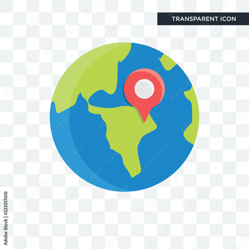 Globe vector icon isolated on transparent background, Globe logo design Globe vector icon isolated on transparent background, Globe logo design