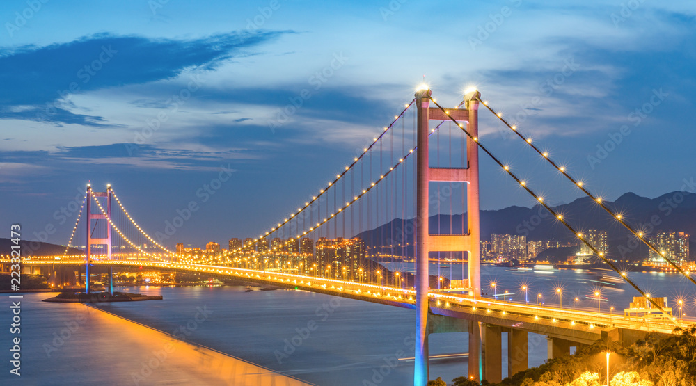 Obraz premium Hong Kong city scenery