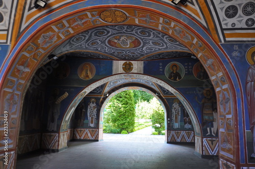 entrance to the monastery