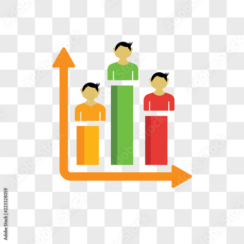 Polling vector icon isolated on transparent background, Polling logo design