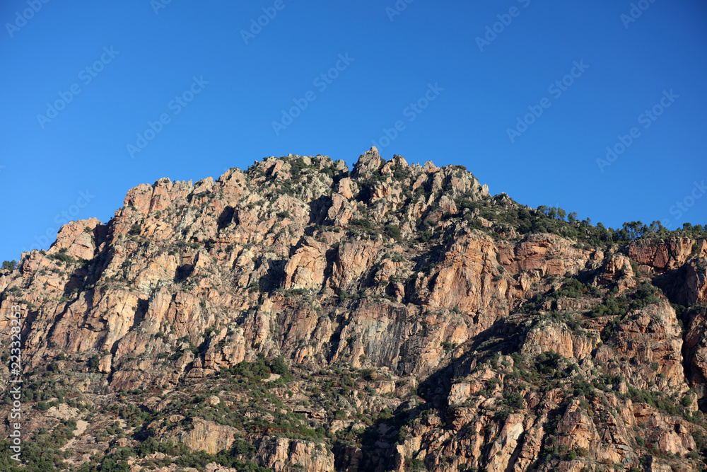 Berg auf Korsika