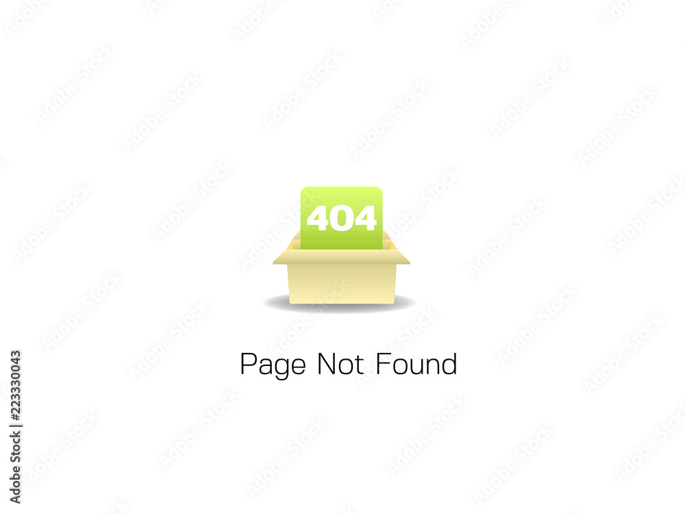 Error notification. Error notification