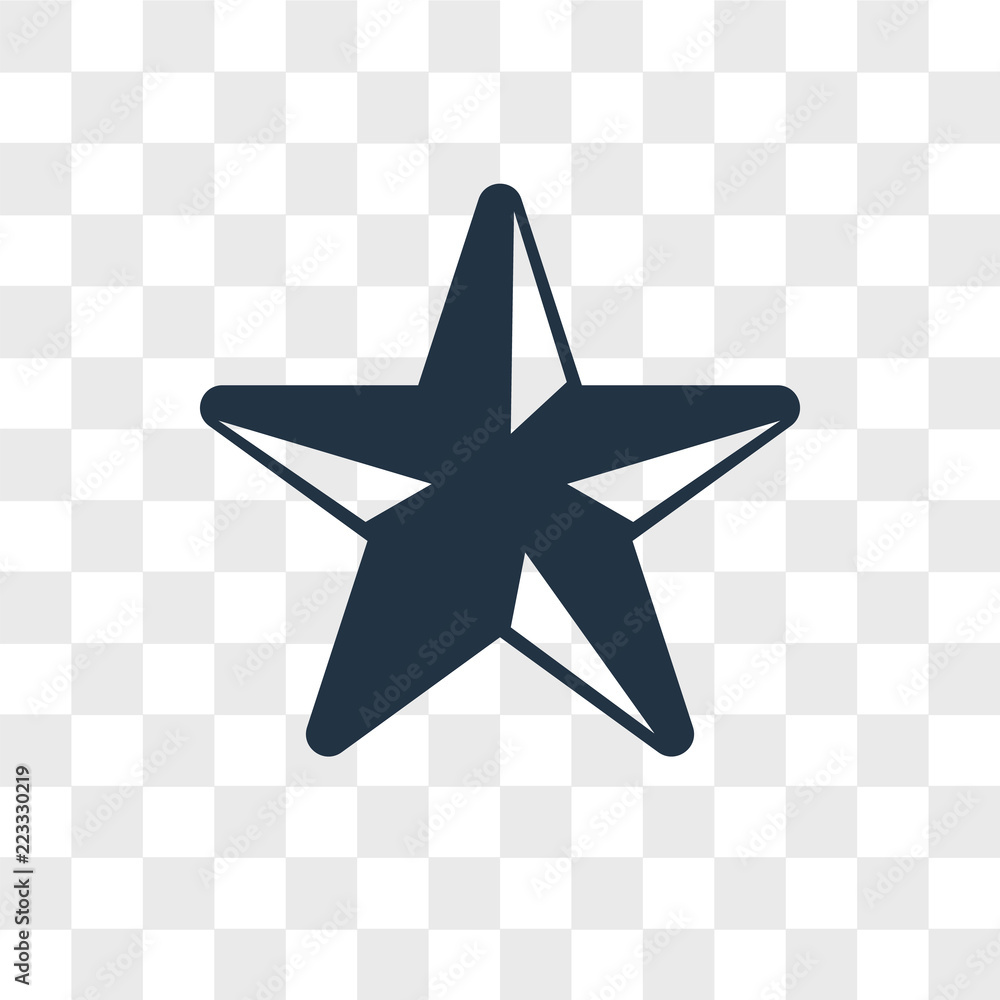 Star vector icon isolated on transparent background, Star logo design Star vector icon isolated on transparent background, Star logo design