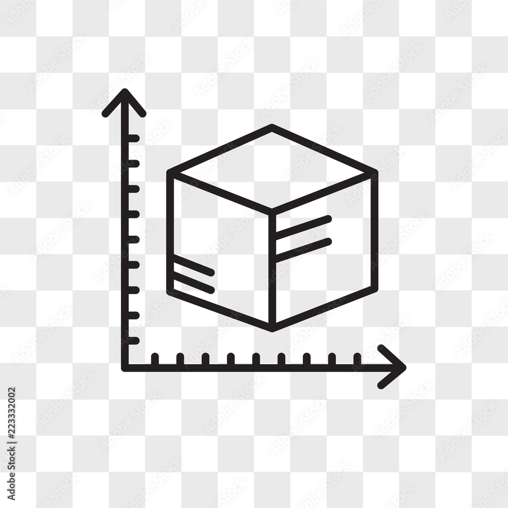 Cube vector icon isolated on transparent background, Cube logo design Cube vector icon isolated on transparent background, Cube logo design