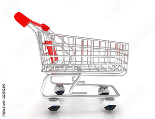 shopping cart 3d icon