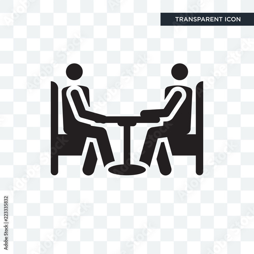 Insurance agent vector icon isolated on transparent background, Insurance agent logo design